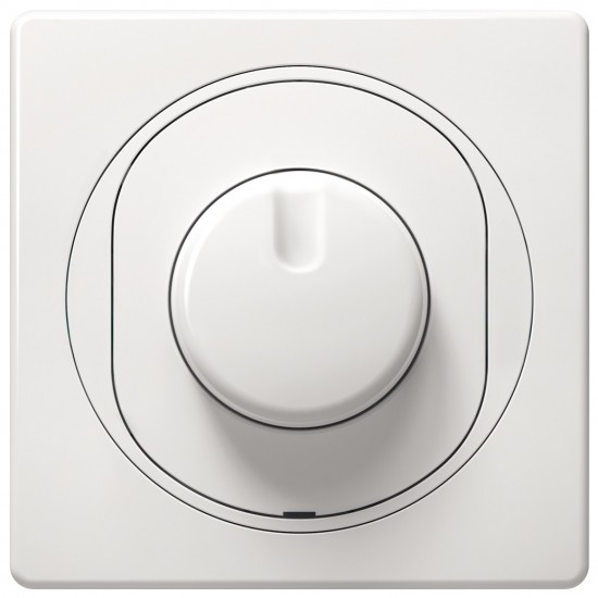 EON Dimmer with rotary single-pole switch 40-400VA white
