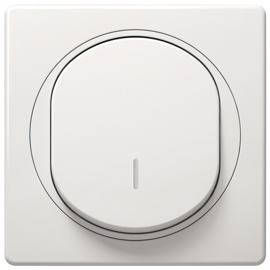 EON 101 Single-pole switch with indication white E6191.00