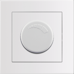 Entac Arnold Recessed wall switch dimmer max.200W White