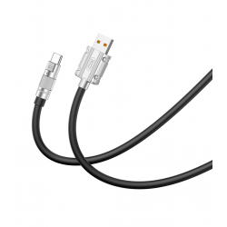 XO NB212 2.1A USB Καλώδιο για Lightning 1m Μαύρο
