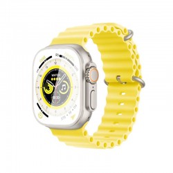 XO M8 Pro Yellow wireless charging smart sports watch