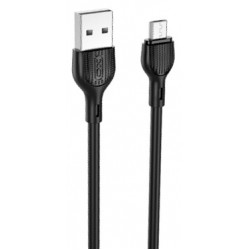 XO NB200 2.4A USB cable Micro 1M Black