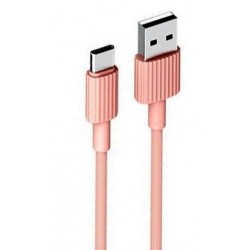 XO NB156 USB cable for type-c Pink