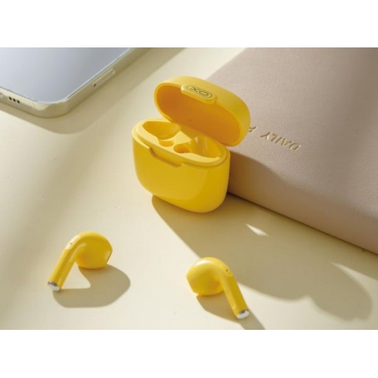 XO X23 TWS Bluetooth Headset Yellow